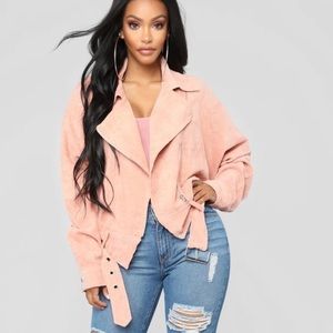 Fashion Nova keep it together Moto jacket Size S